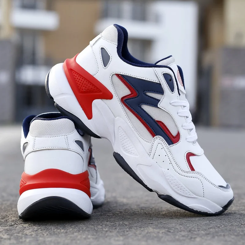 Bacca Bucci White Red Zeus Running, Training Shoes for Men | Best Price UAE